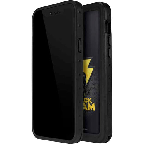 DC Comics Black Adam Movie Art Character and logo iPhone 15 Waterproof Case